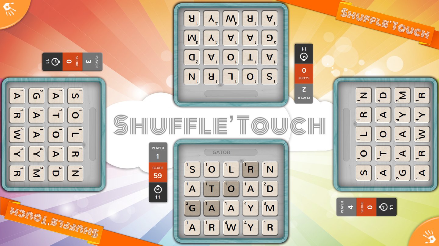 Shuffle’Touch game screenshot