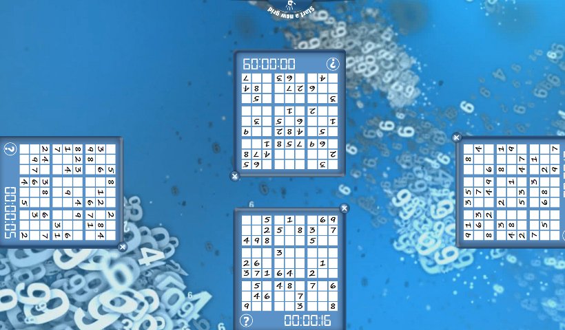 Sudoku’Touch game screenshot